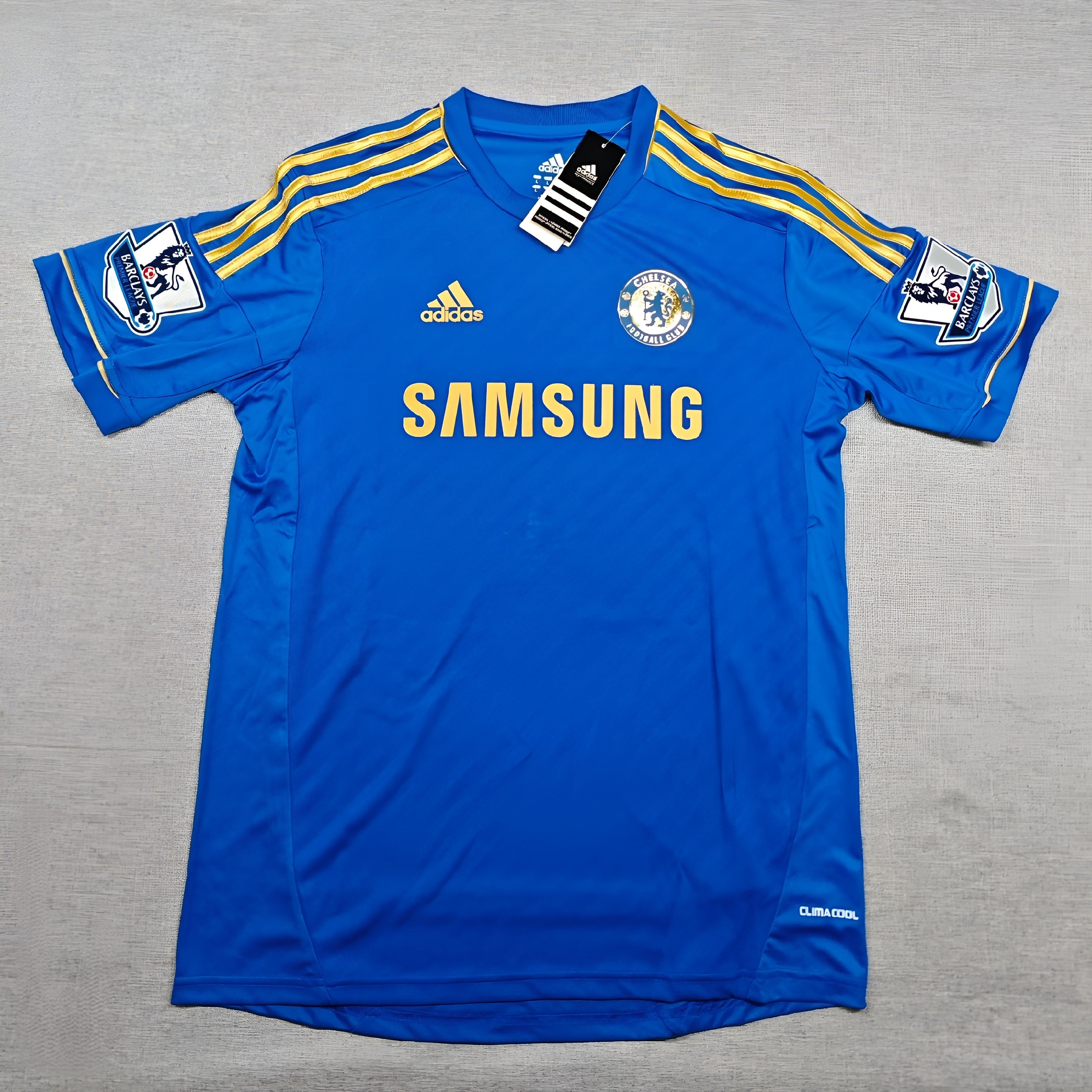 EDEN HAZARD | CHELSEA 12/13 HOME DISPLAY JERSEY | PRINTED SIGNATURE