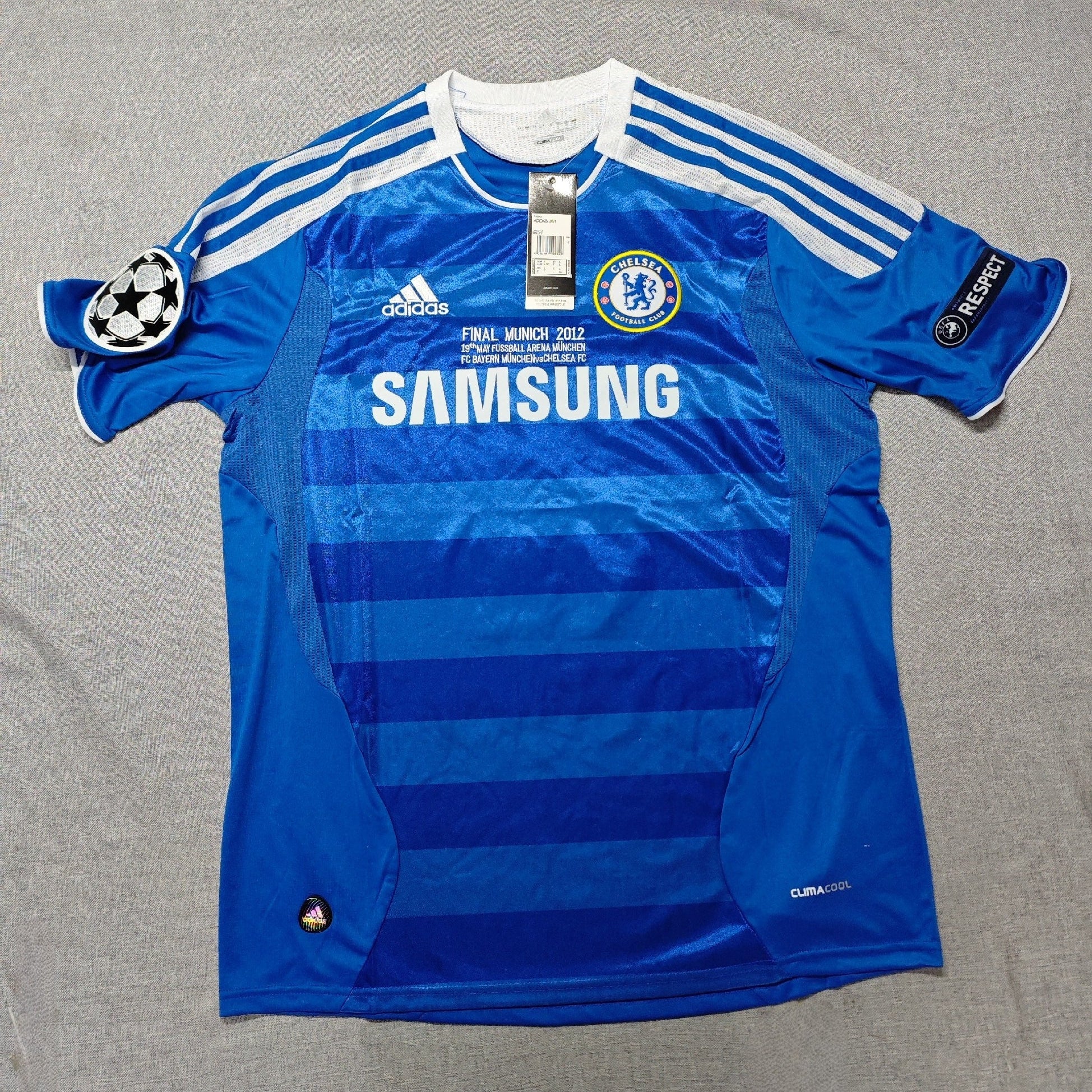 FERNANDO TORRES | CHELSEA 11/12 HOME DISPLAY JERSEY | PRINTED SIGNATURE