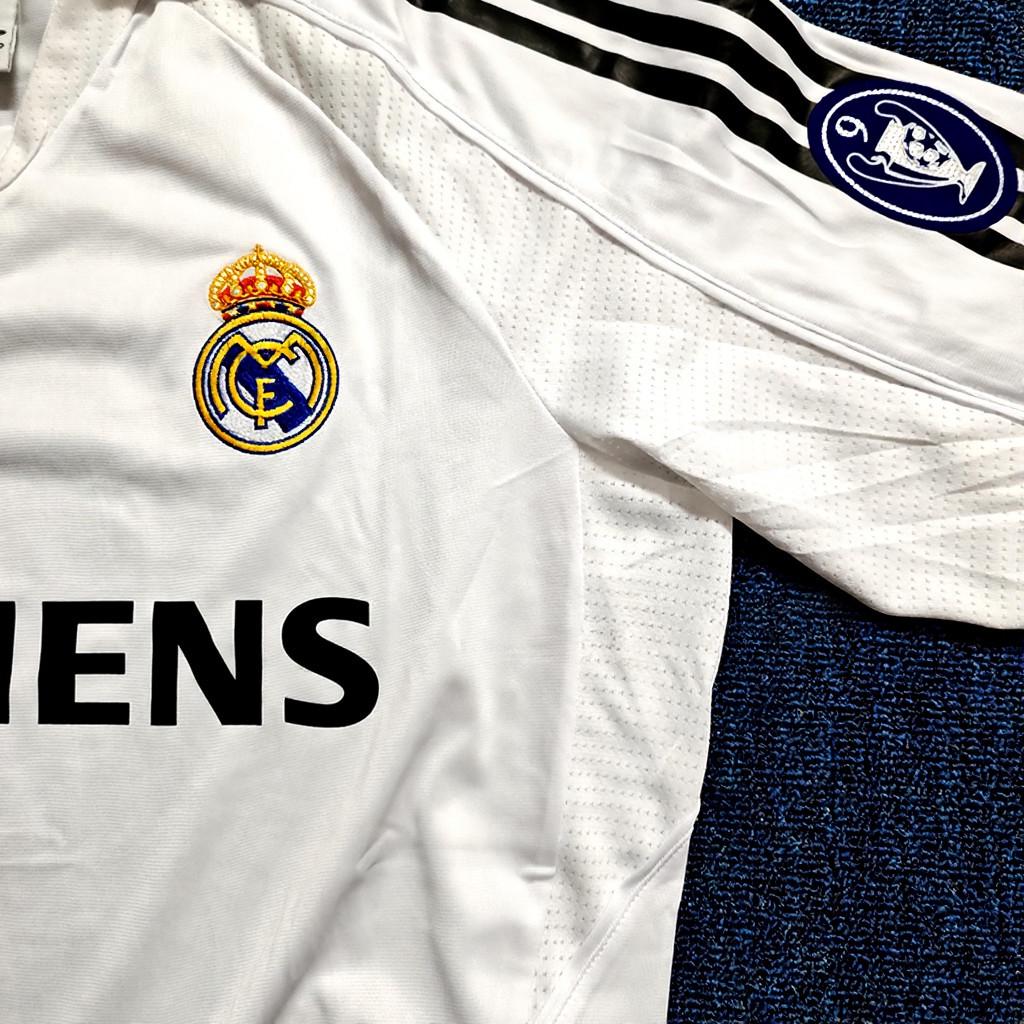 Z. Zidane Signed - Real Madrid 05/06 Retro Home Jersey/Shirt - Printed Autograph