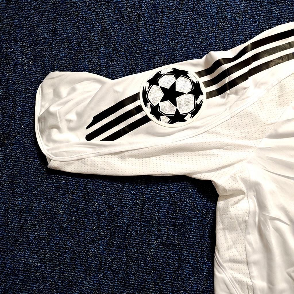 Z. Zidane Signed - Real Madrid 05/06 Retro Home Jersey/Shirt - Printed Autograph