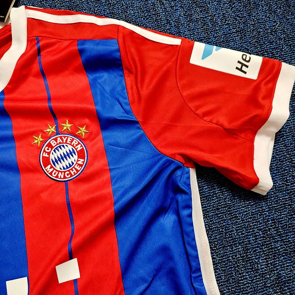 Lewandowski SIGNED - Bayern Munich 14/15 Home Jersey/Shirt - PRINTED AUTOGRAPH