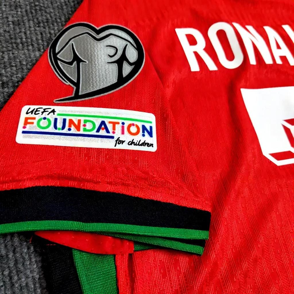 C. Ronaldo Signed - Portugal Euro 2024 Home Jersey/Shirt - Printed Autograph