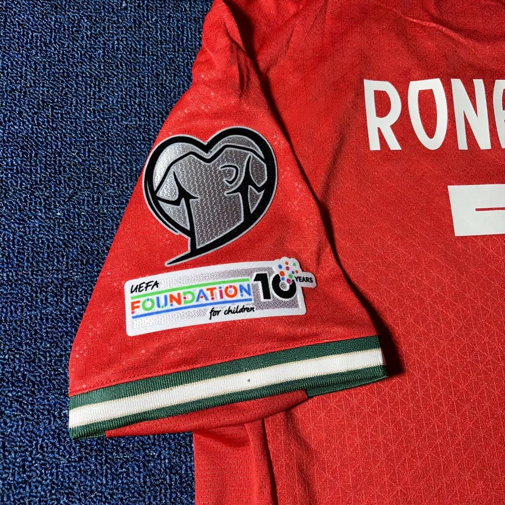 C. Ronaldo Signed - Portugal Wc-Qual 25/26 Home Jersey/Shirt - Printed Autograph