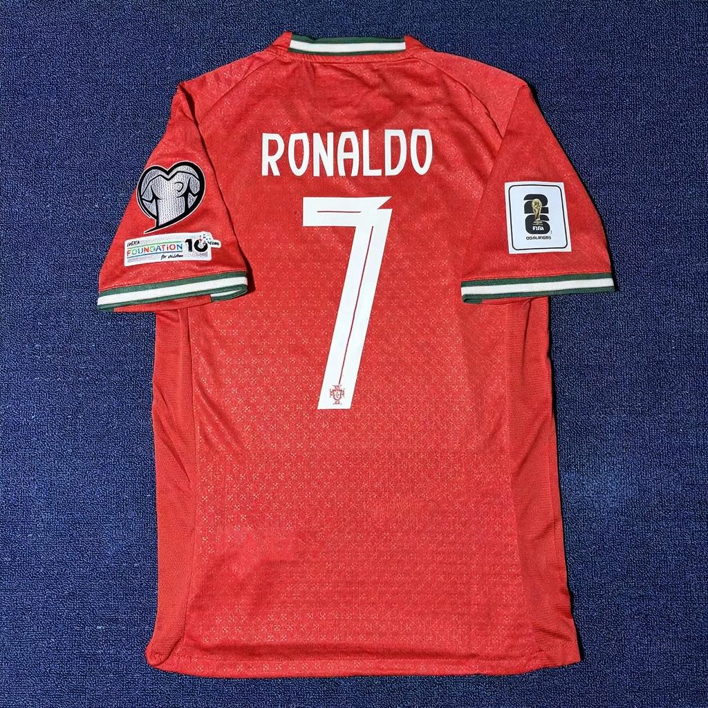 C. Ronaldo Signed - Portugal Wc-Qual 25/26 Home Jersey/Shirt - Printed Autograph