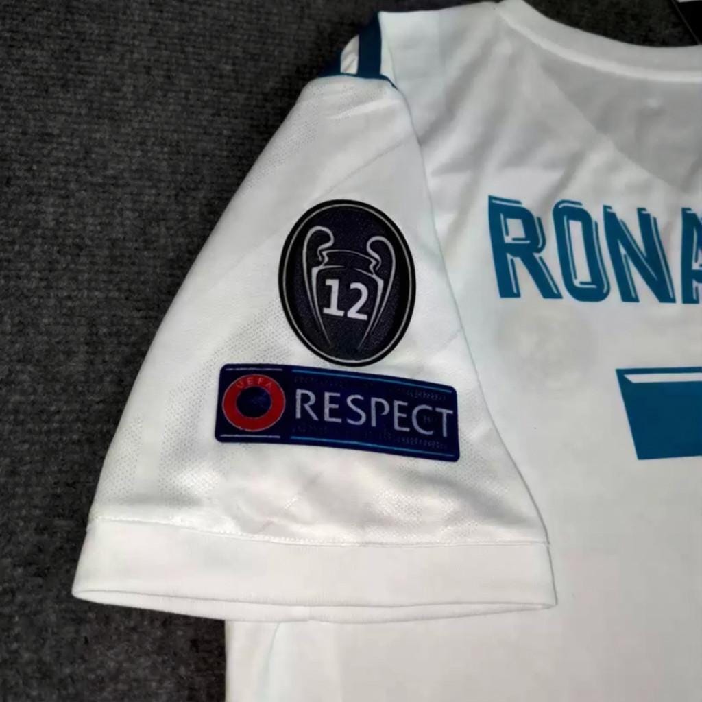 C. Ronaldo Signed - Real Madrid 17/18 Home Jersey/Shirt - Printed Autograph