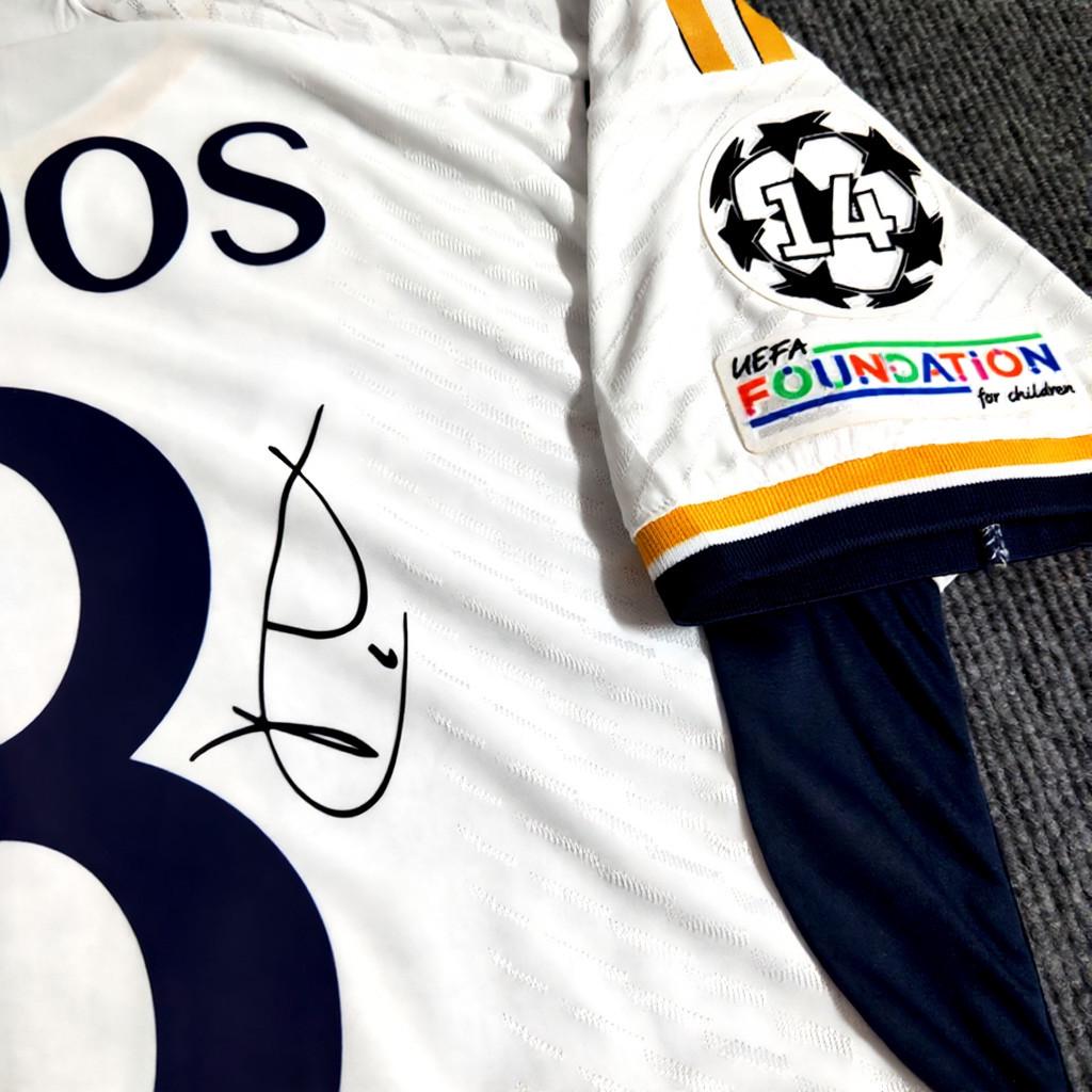 Toni Kroos SIGNED - Real Madrid 23/24 Home Jersey/Shirt - PRINTED AUTOGRAPH