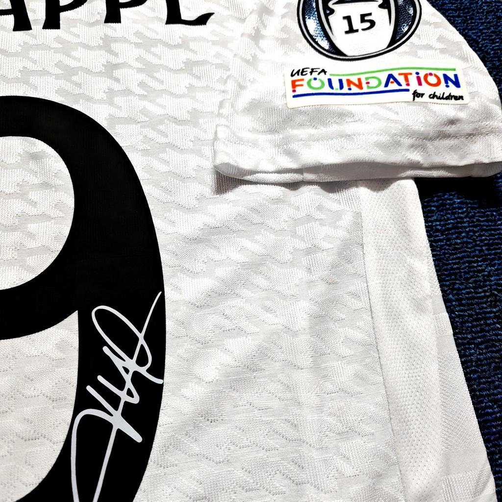 Kylian Mbappé SIGNED - Real Madrid 24/25 Home Jersey/Shirt - PRINTED AUTOGRAPH