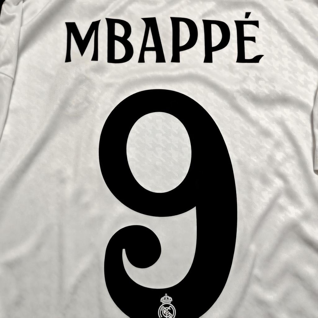 Kylian Mbappé SIGNED - Real Madrid 24/25 Home Jersey/Shirt - PRINTED AUTOGRAPH