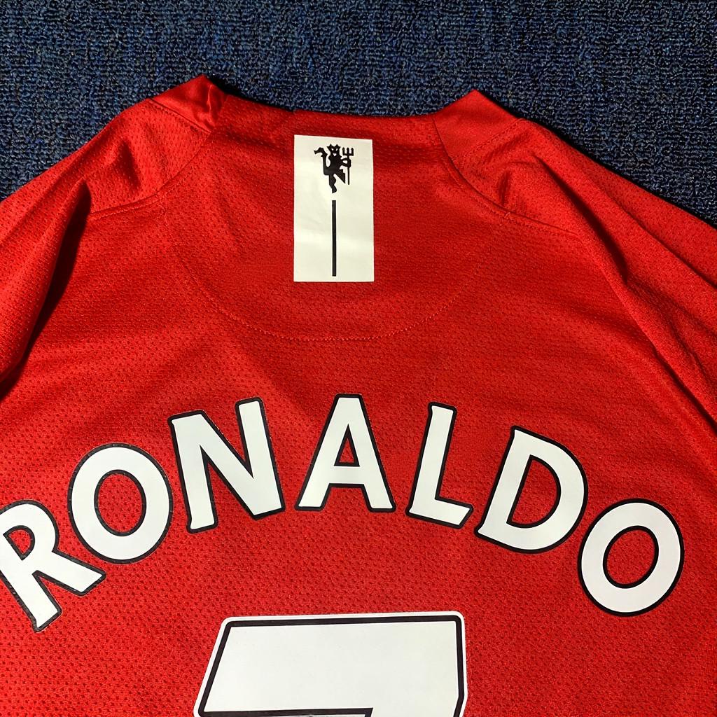 C. Ronaldo Signed - Manchester Un. 07/08 Home Jersey/Shirt - Printed Autograph