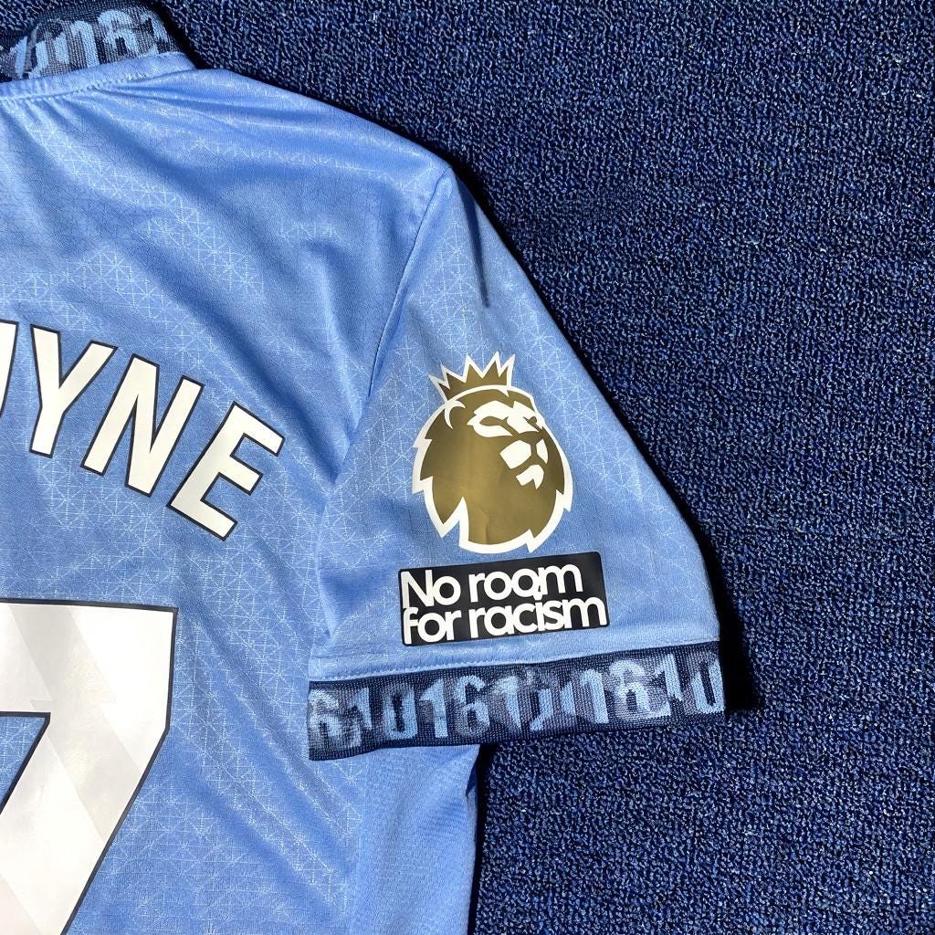 De Bruyne SIGNED - Manchester City 24/25 Home Jersey/Shirt - PRINTED AUTOGRAPH