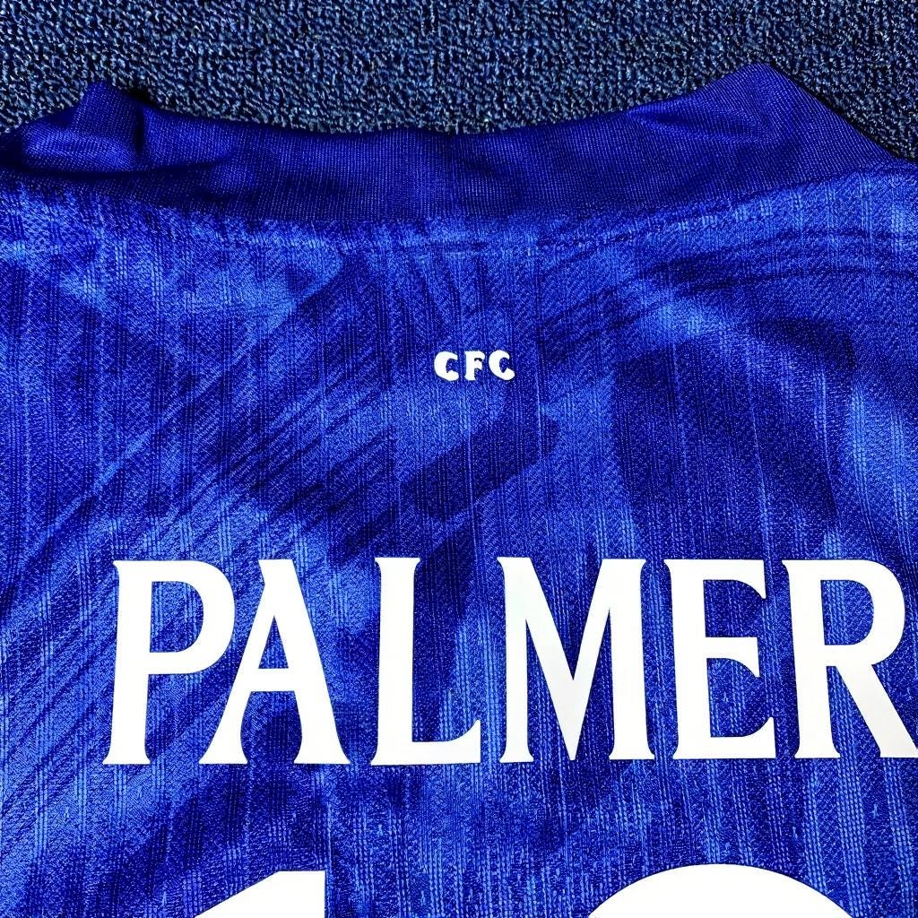 Cole Palmer Signed - Chelsea 2025 C* World Cup Jersey/Shirt - Printed Autograph