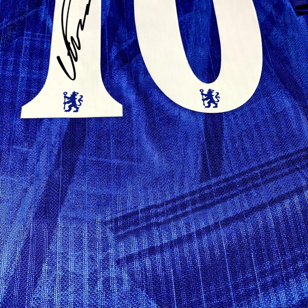 Cole Palmer Signed - Chelsea 2025 C* World Cup Jersey/Shirt - Printed Autograph