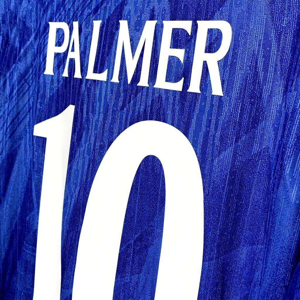 Cole Palmer Signed - Chelsea 2025 C* World Cup Jersey/Shirt - Printed Autograph