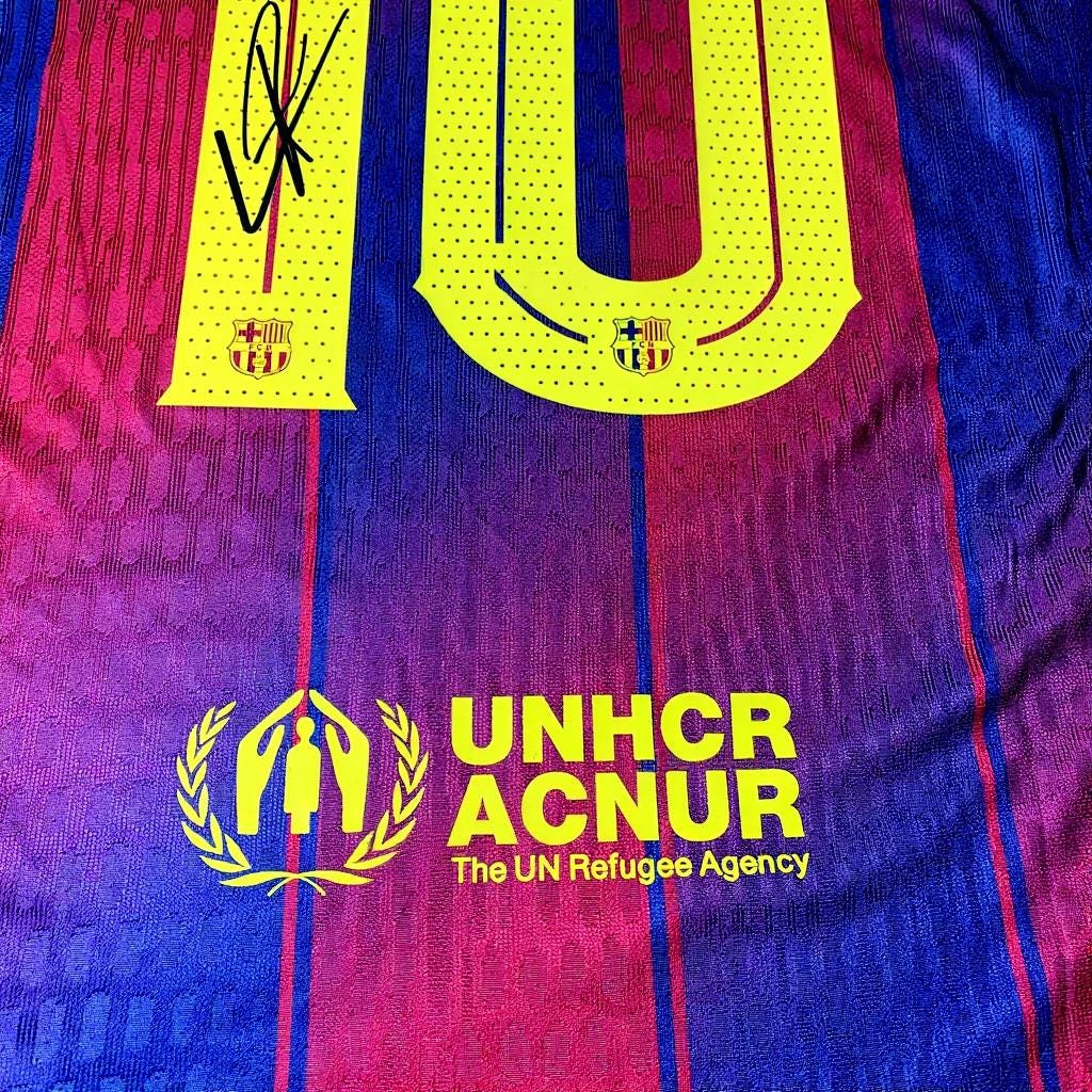 Lamine Yamal SIGNED - Barcelona 25/26 Home Jersey/Shirt - PRINTED AUTOGRAPH
