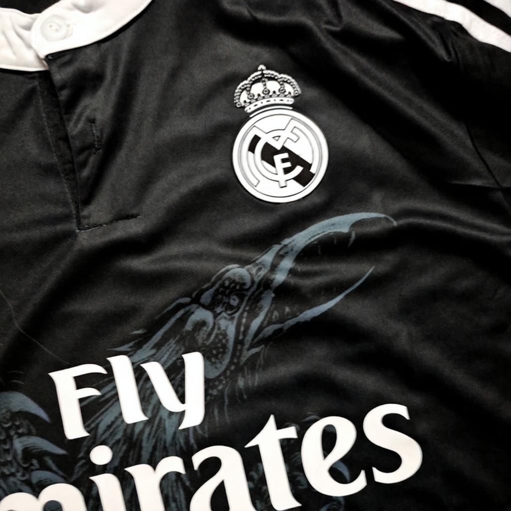 C. Ronaldo Signed - Real Madrid 14/15 Bd* Away Jersey/Shirt - Printed Autograph