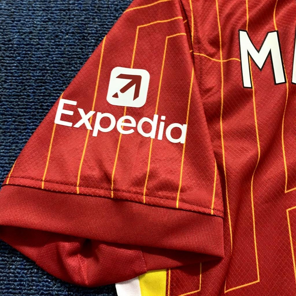 A. Mac Allister Signed - Liverpool 24/25 Home Jersey/Shirt - Printed Autograph