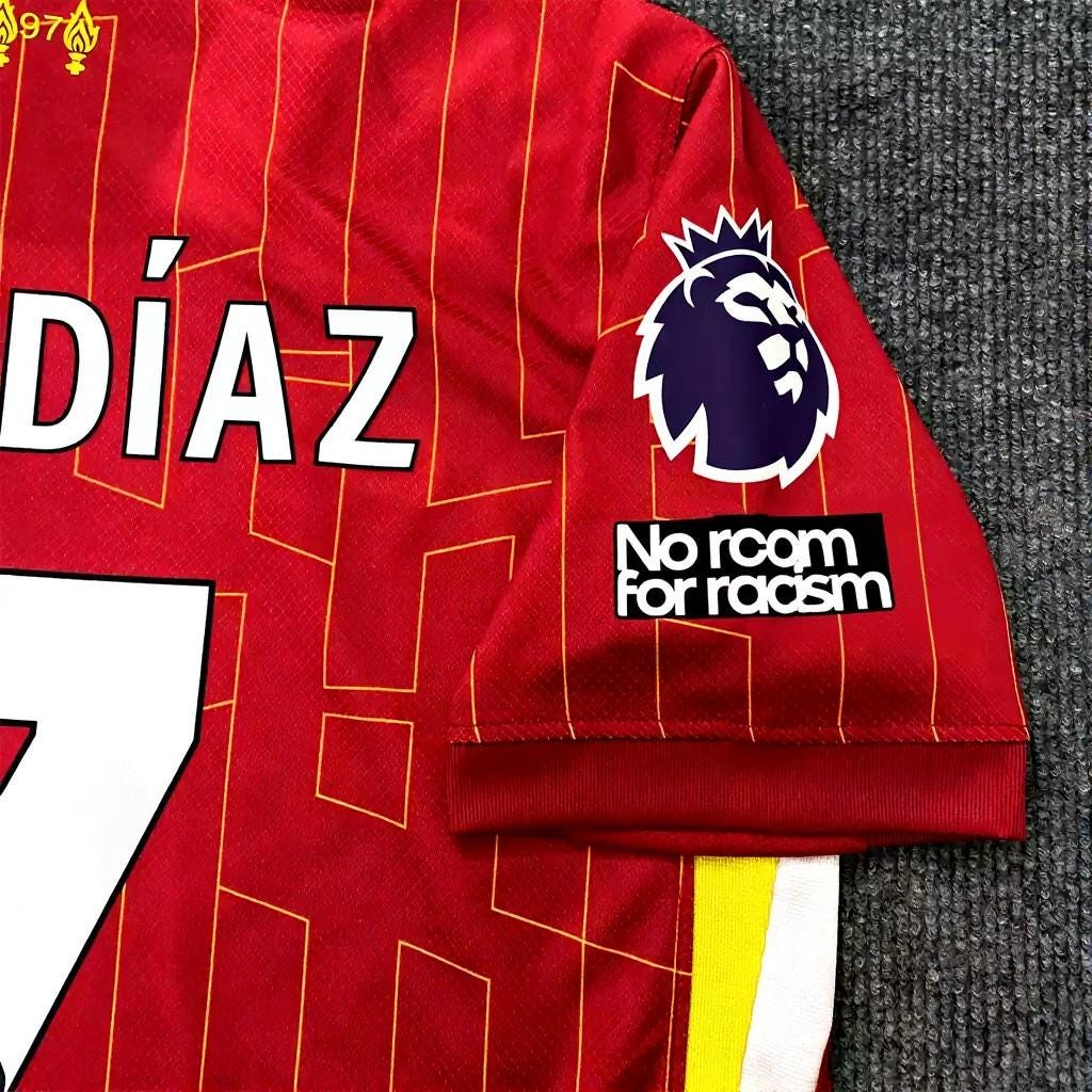 Luis Díaz SIGNED - Liverpool 24/25 Home Jersey/Shirt - PRINTED AUTOGRAPH