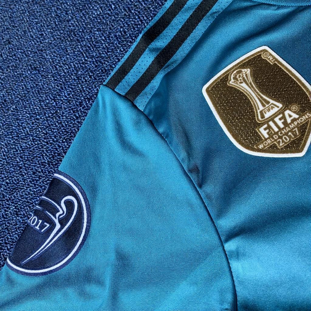 C. Ronaldo Signed - Real Madrid 17/18 Away Jersey/Shirt - Printed Autograph