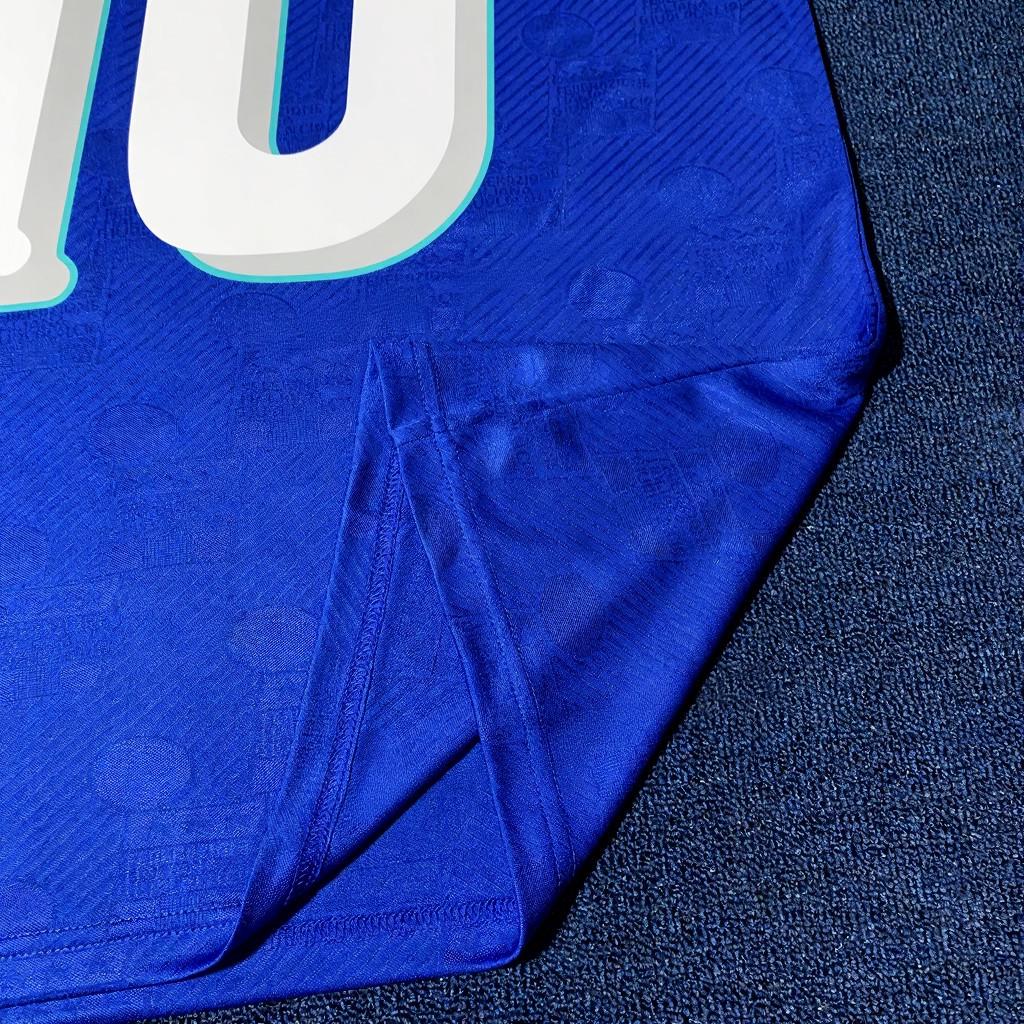 Roberto Baggio SIGNED - Italy 1994 Home Jersey/Shirt - PRINTED AUTOGRAPH