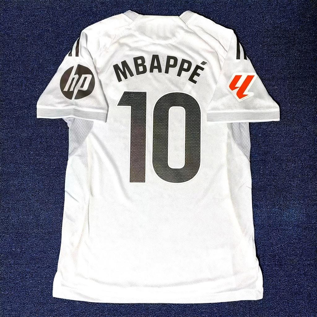 Kylian Mbappé SIGNED - Real Madrid 25/26 Home Jersey/Shirt - PRINTED AUTOGRAPH