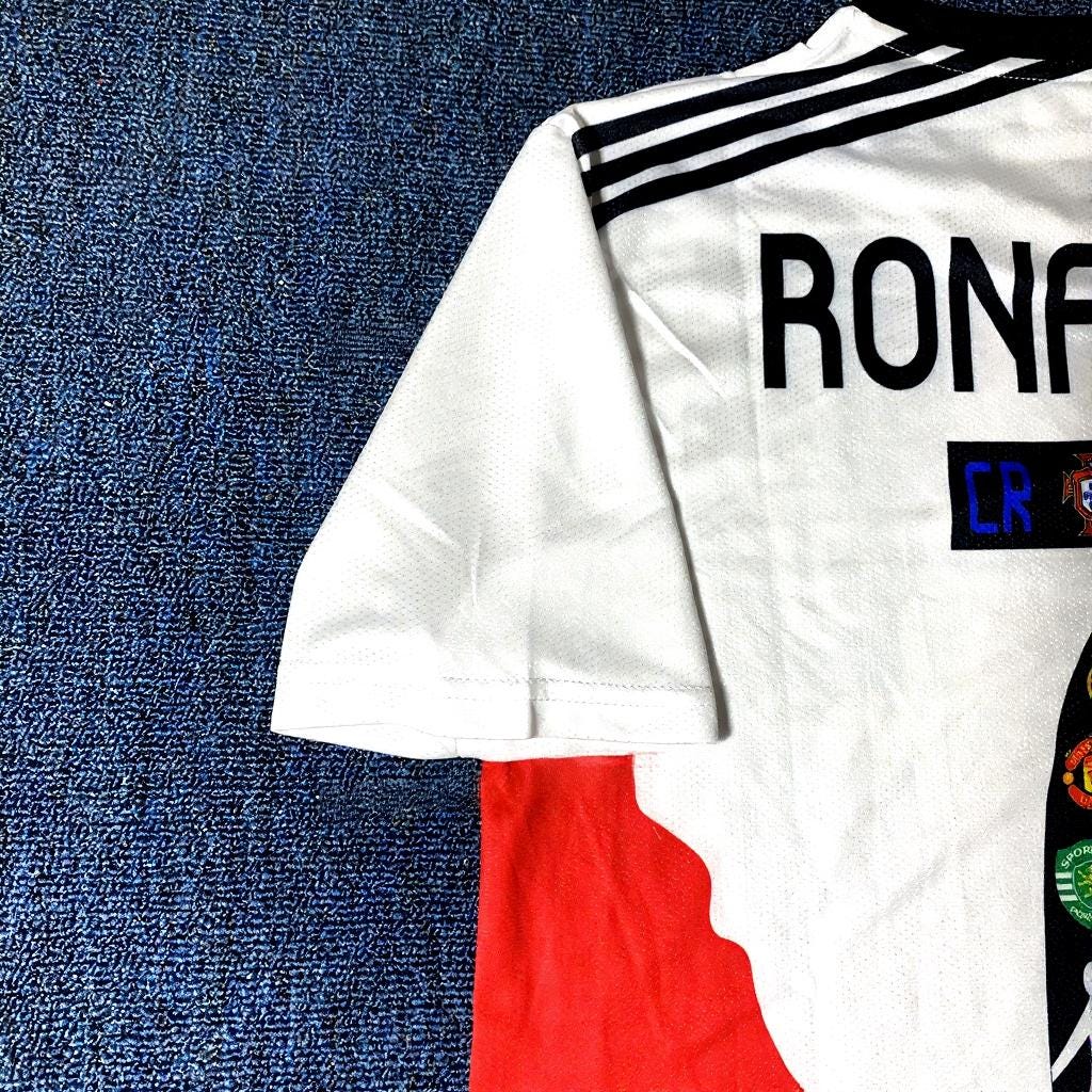 C. Ronaldo SIGNED - Career Journey 2025 Home Jersey/Shirt - PRINTED AUTOGRAPH