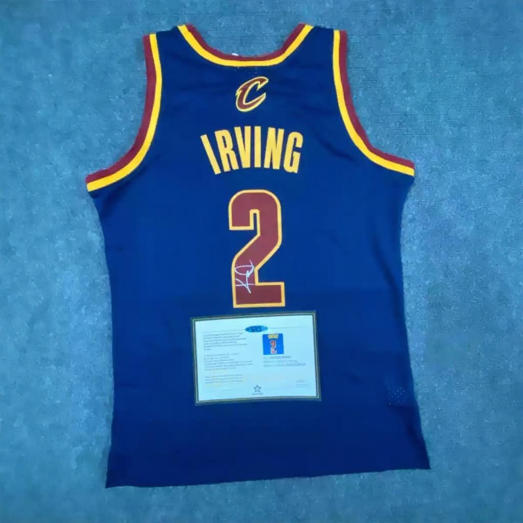 Kyrie Irving SIGNED - Cle. Cavaliers 11/12 Home Jersey/Shirt - PRINTED AUTOGRAPH