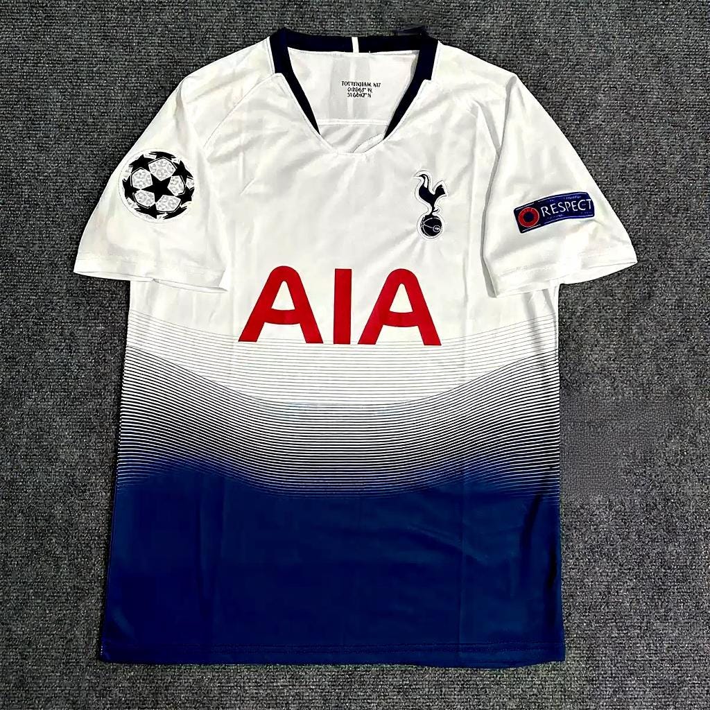 Harry Kane SIGNED - Tottenham H. 18/19 Home Jersey/Shirt - PRINTED AUTOGRAPH