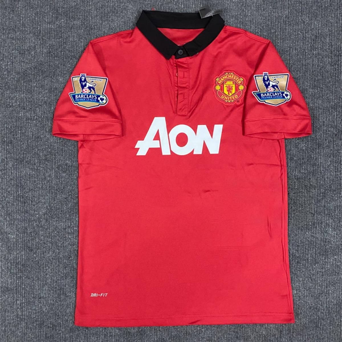 Ryan Giggs SIGNED - Manchester United 13/14 Home Jersey/Shirt - PRINTED AUTOGRAPH