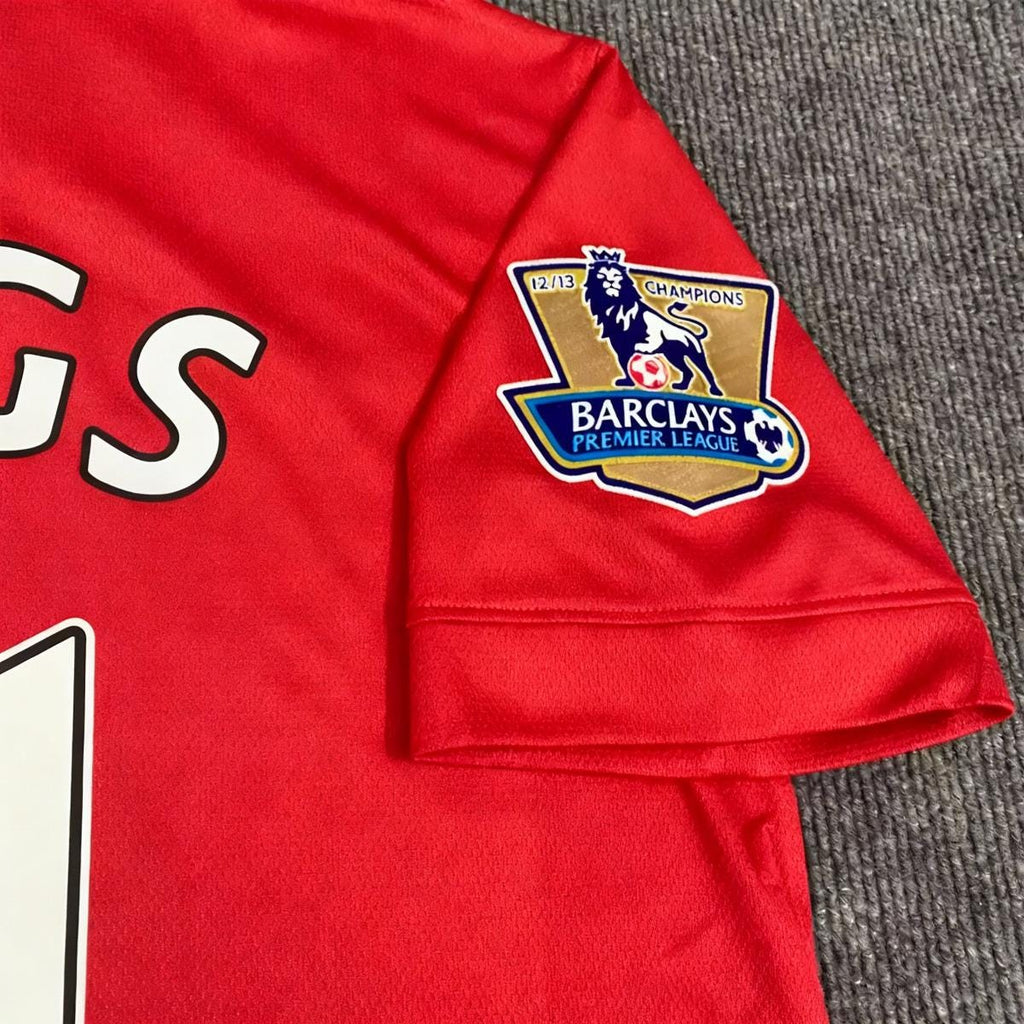 Ryan Giggs SIGNED - Manchester United 13/14 Home Jersey/Shirt - PRINTED AUTOGRAPH