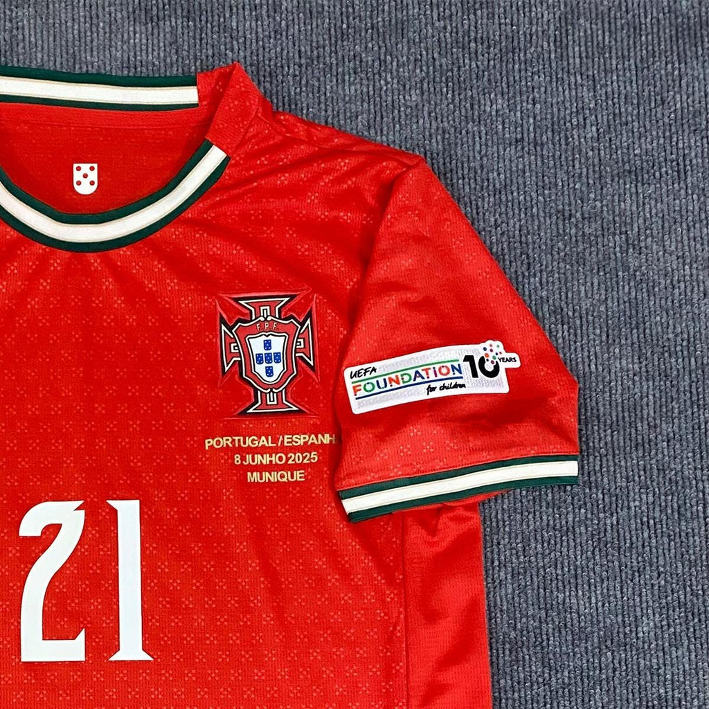 Diogo Jota SIGNED - Portugal 25/26 Home Jersey/Shirt - PRINTED AUTOGRAPH