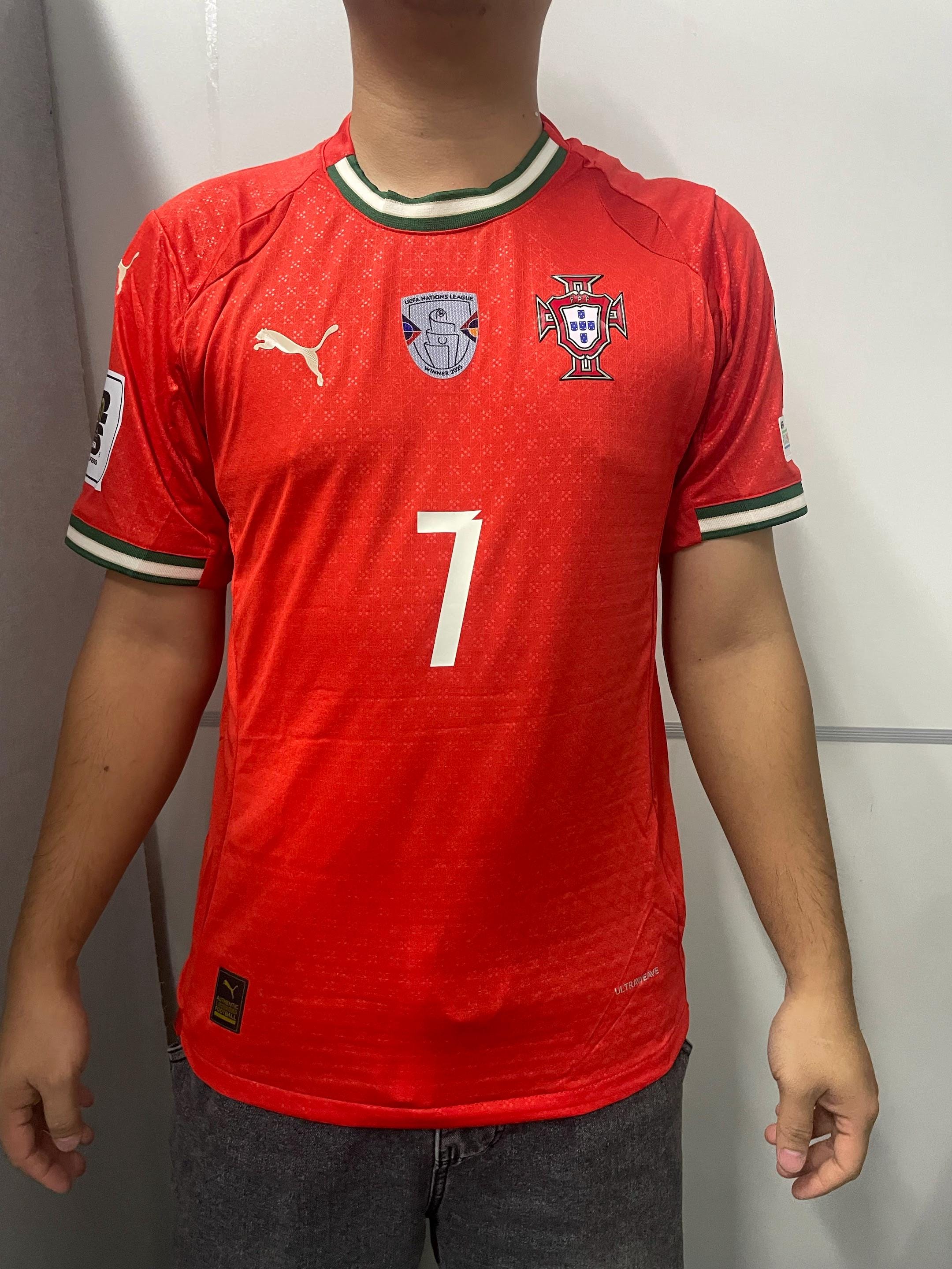 C. Ronaldo Signed - Portugal Wc-Qual 25/26 Home Jersey/Shirt - Printed Autograph