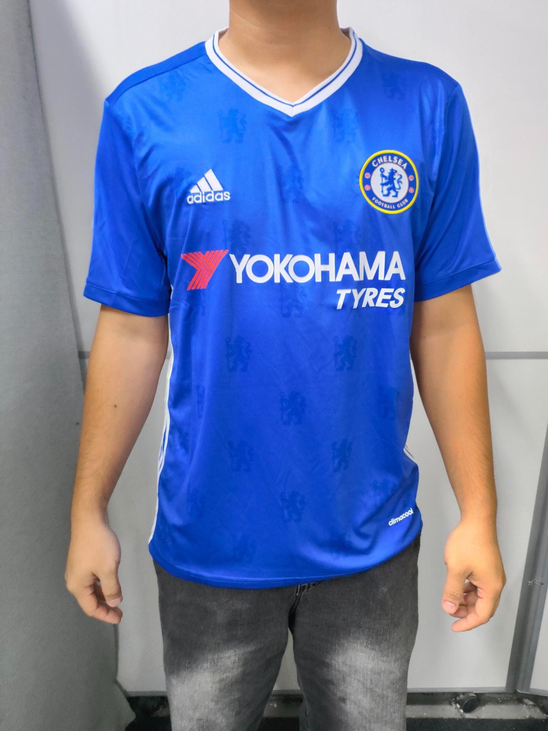 Eden Hazard SIGNED - Chelsea 16/17 Home Jersey/Shirt - PRINTED AUTOGRAPH