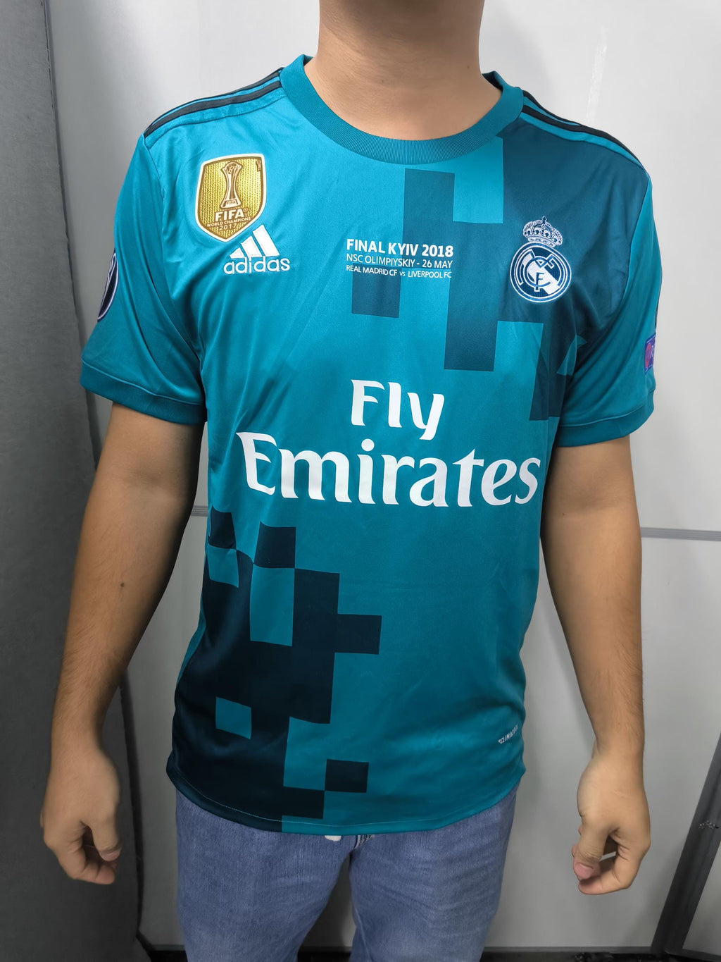 C. Ronaldo Signed - Real Madrid 17/18 Away Jersey/Shirt - Printed Autograph