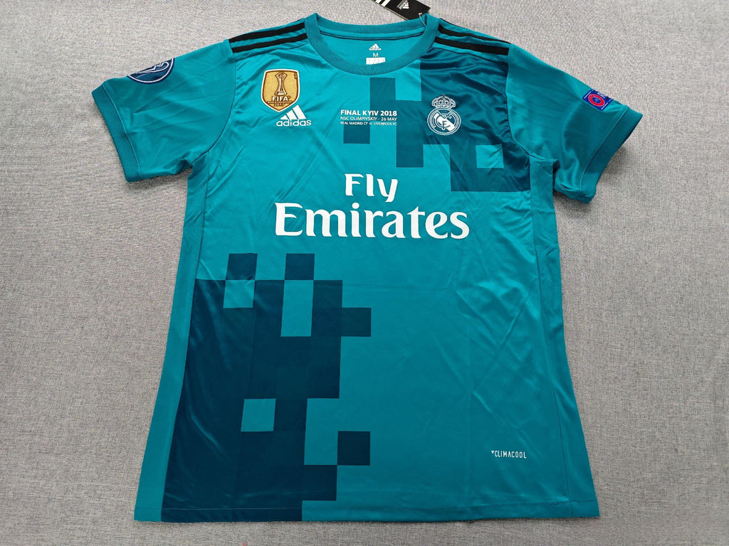 C. Ronaldo Signed - Real Madrid 17/18 Away Jersey/Shirt - Printed Autograph