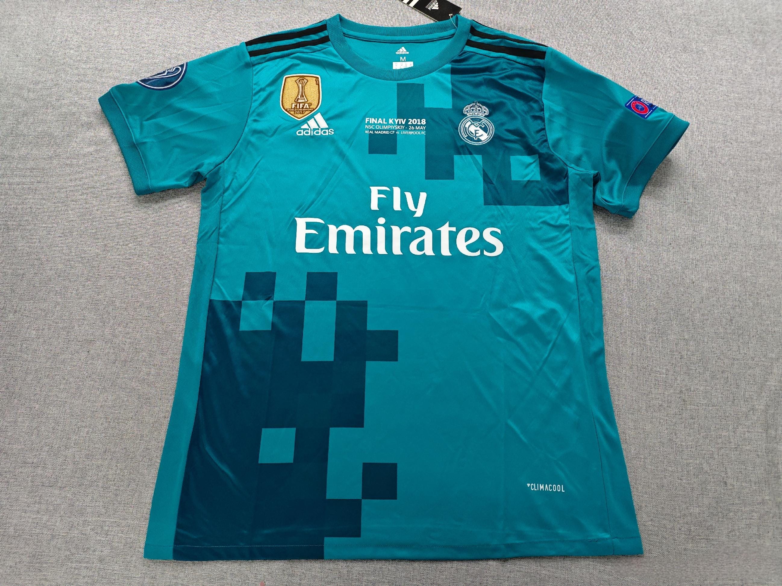 C. Ronaldo Signed - Real Madrid 17/18 Away Jersey/Shirt - Printed Autograph