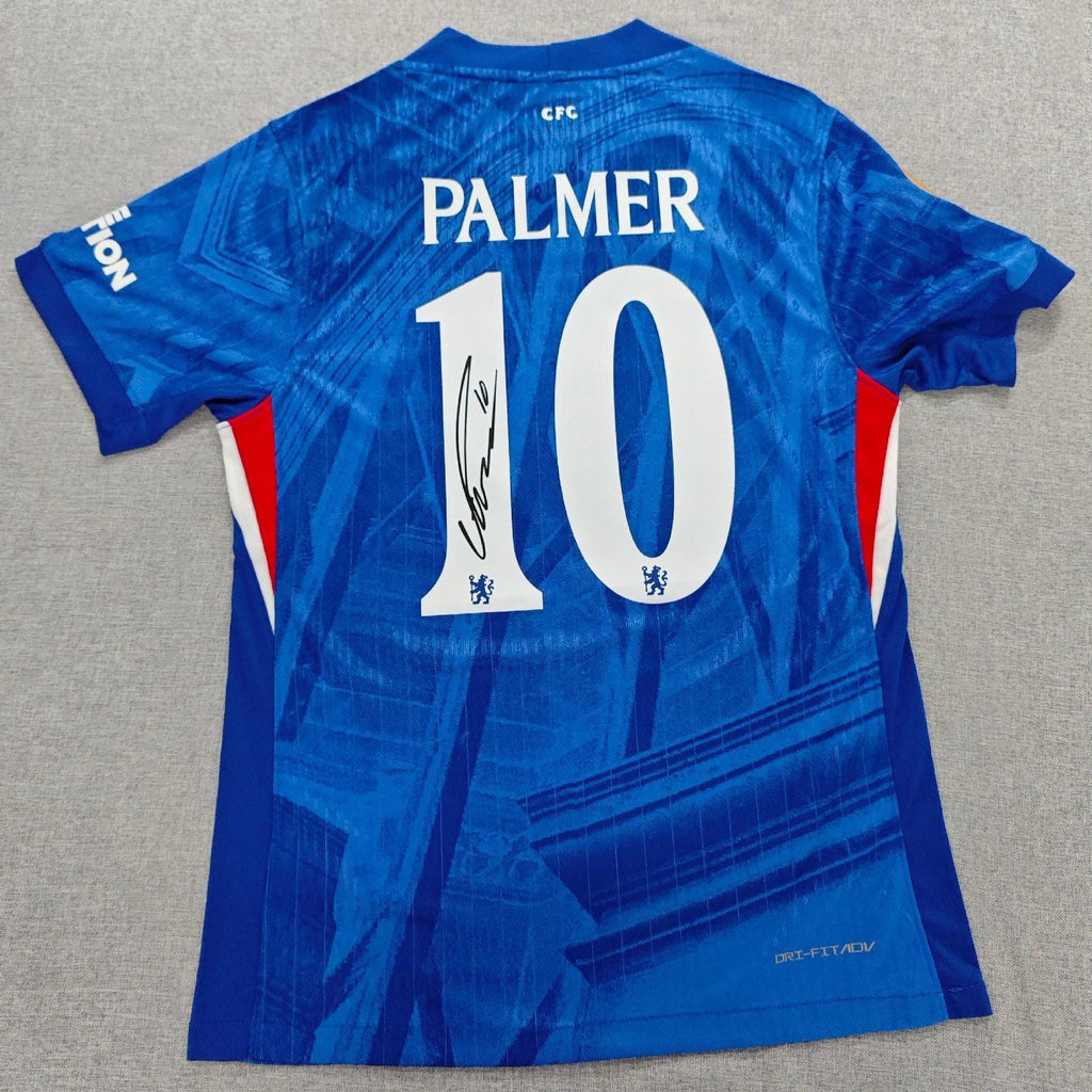 Cole Palmer Signed - Chelsea 2025 C* World Cup Jersey/Shirt - Printed Autograph