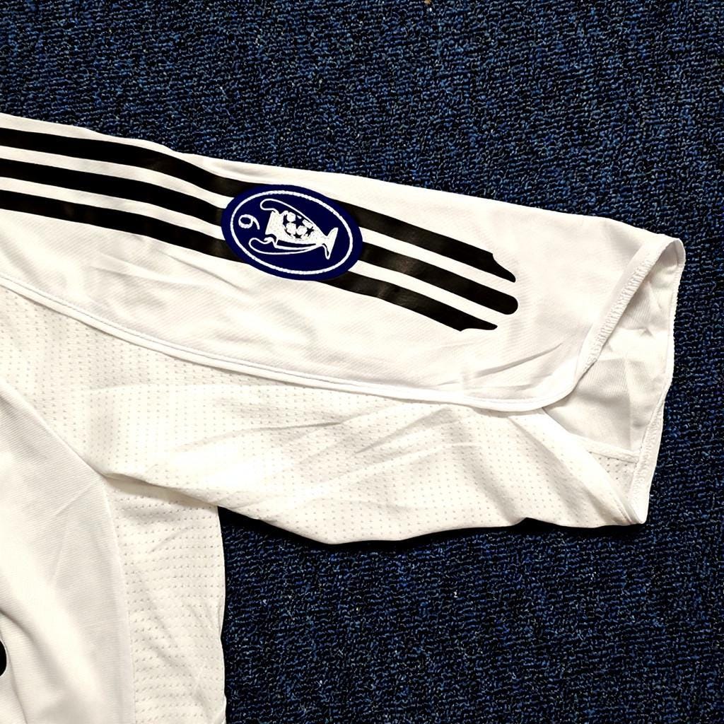 Z. Zidane Signed - Real Madrid 05/06 Retro Home Jersey/Shirt - Printed Autograph