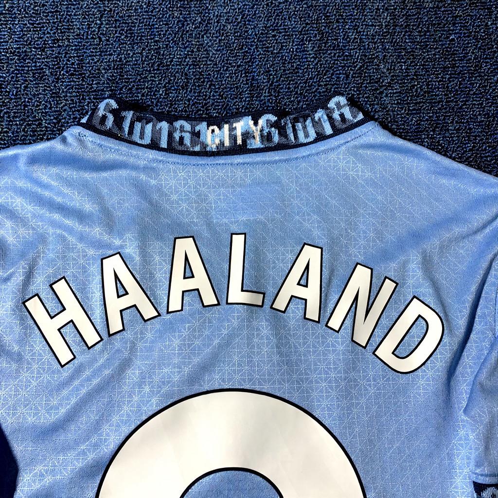 E. Haaland Signed - Manchester City 24/25 Home Jersey/Shirt - Printed Autograph