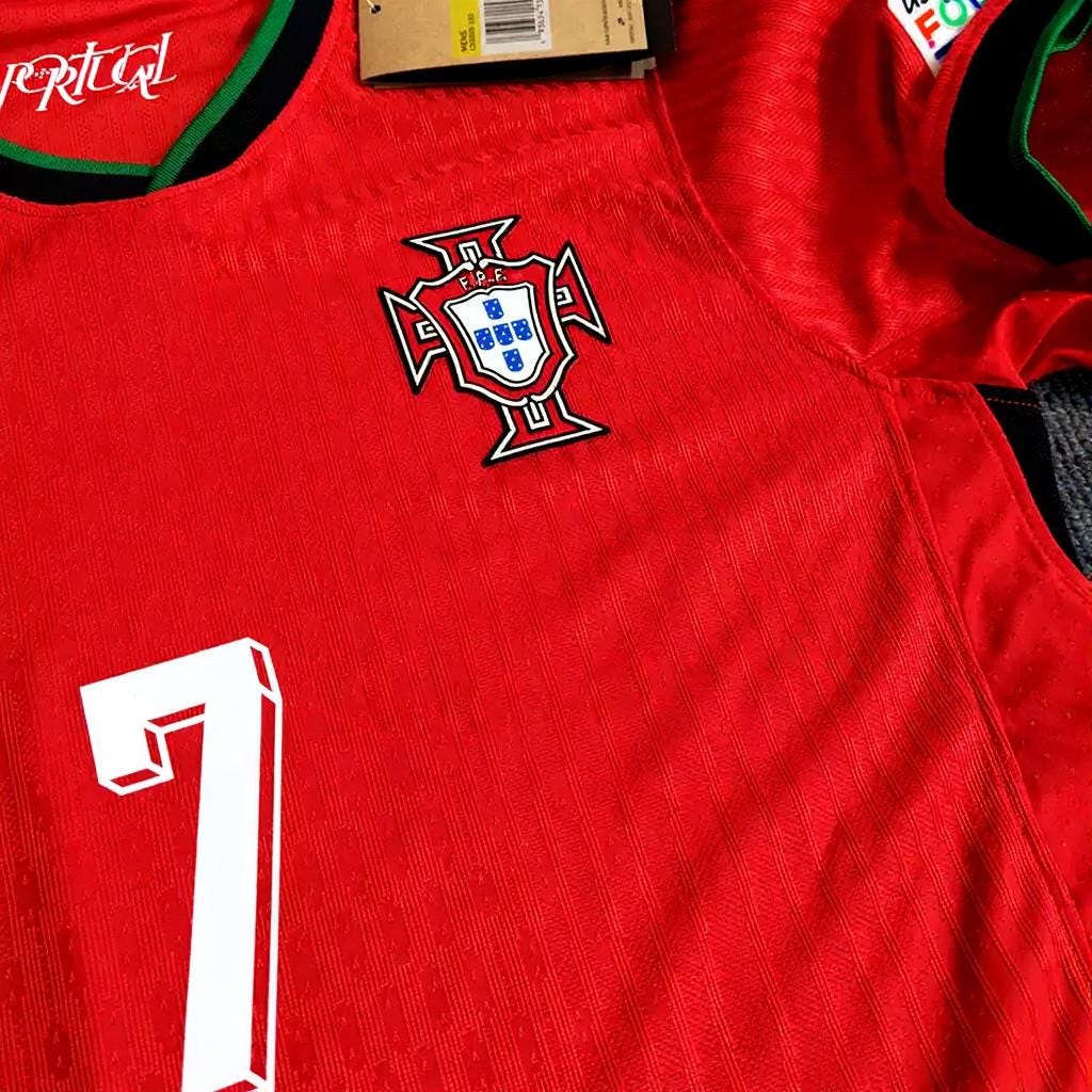 C. Ronaldo Signed - Portugal Euro 2024 Home Jersey/Shirt - Printed Autograph