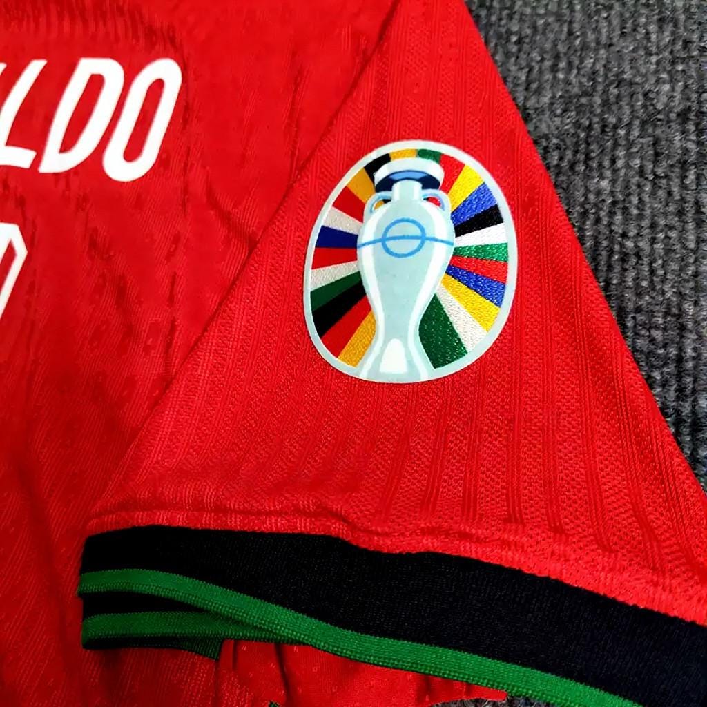 C. Ronaldo Signed - Portugal Euro 2024 Home Jersey/Shirt - Printed Autograph