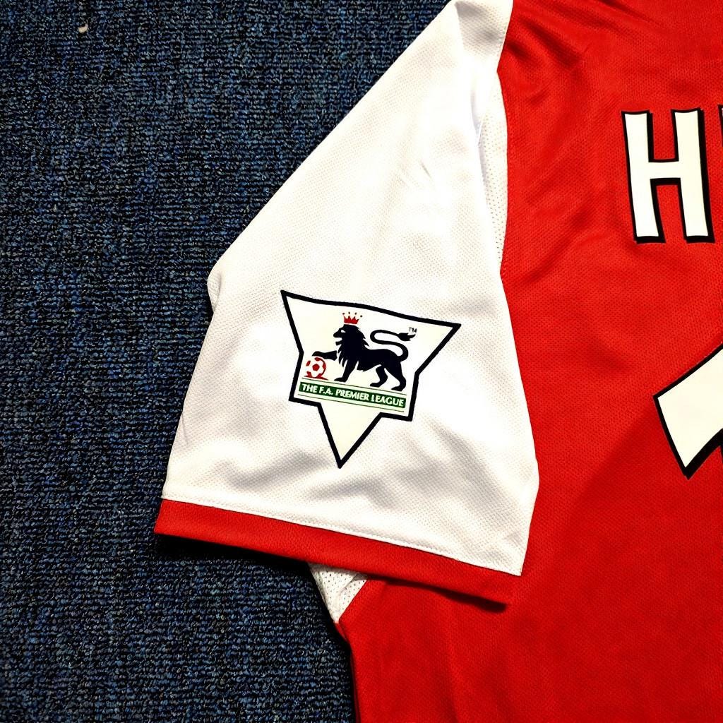 Thierry Henry SIGNED - Arsenal 02/03 Home Jersey/Shirt - PRINTED AUTOGRAPH