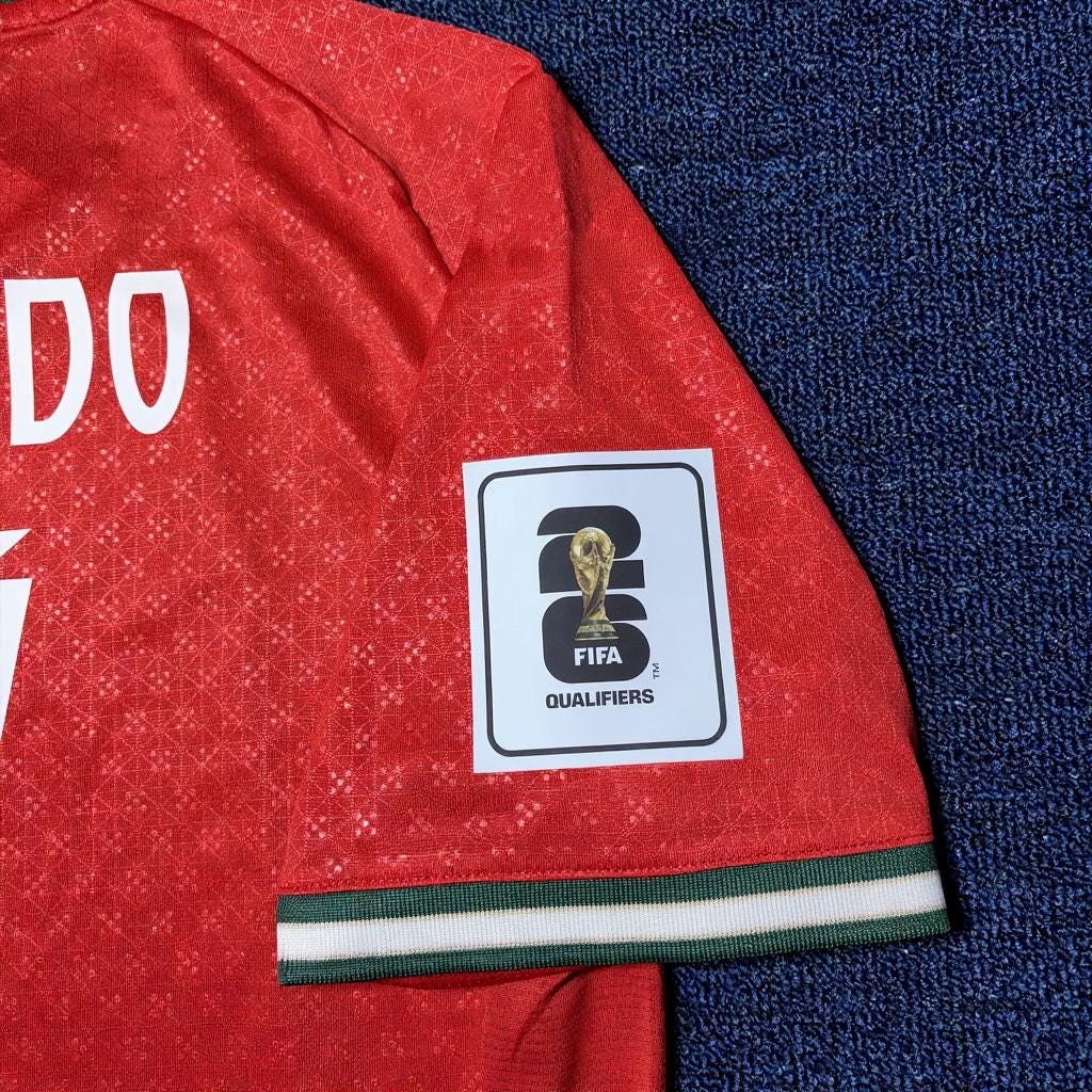 C. Ronaldo Signed - Portugal Wc-Qual 25/26 Home Jersey/Shirt - Printed Autograph