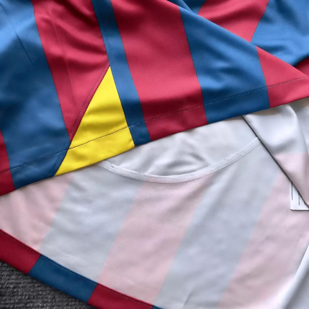 Ronaldinho SIGNED - Barcelona 05/06 Retro Home Jersey/Shirt - PRINTED AUTOGRAPH