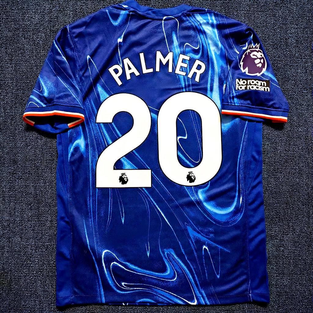 Cole Palmer SIGNED - Chelsea 24/25 Fan Ed. Home Jersey/Shirt - PRINTED AUTOGRAPH
