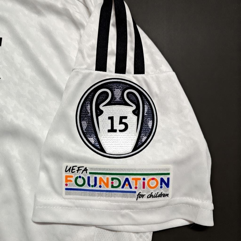 Kylian Mbappé SIGNED - Real Madrid 24/25 Home Jersey/Shirt - PRINTED AUTOGRAPH