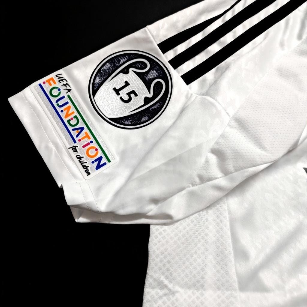 Kylian Mbappé SIGNED - Real Madrid 24/25 Home Jersey/Shirt - PRINTED AUTOGRAPH