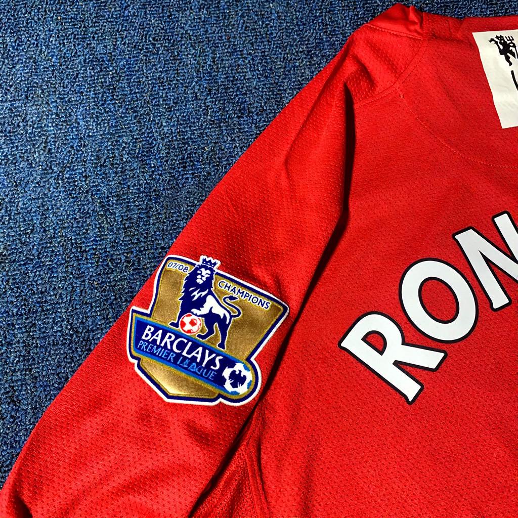 C. Ronaldo Signed - Manchester Un. 07/08 Home Jersey/Shirt - Printed Autograph