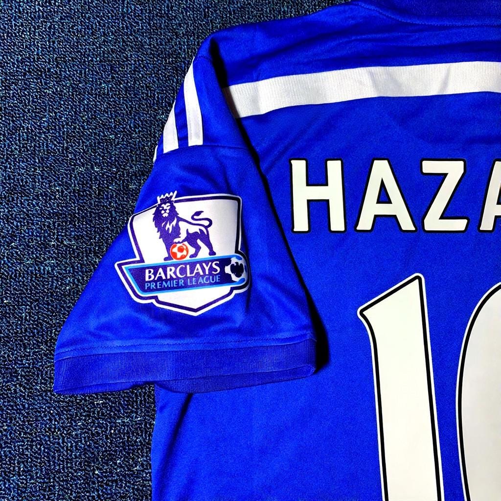 Eden Hazard SIGNED - Chelsea 14/15 Home Jersey/Shirt - PRINTED AUTOGRAPH