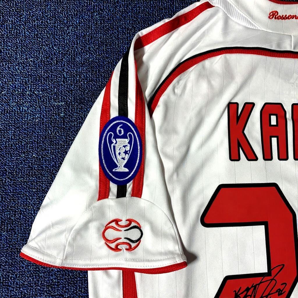 Kaká Signed - Ac Milan 06/07 Away Jersey/Shirt - Printed Autograph