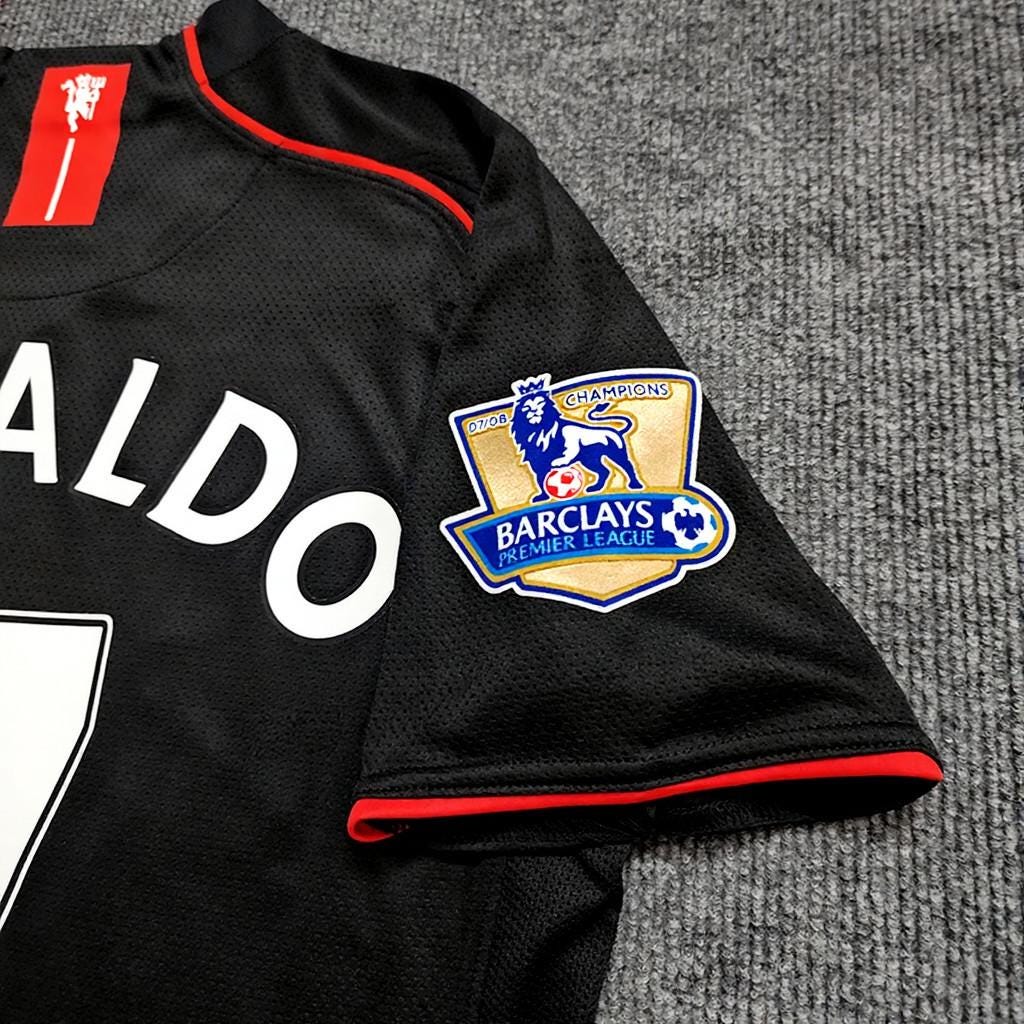 C. Ronaldo Signed - Manchester Un. 07/08 H&A Jersey/Shirt - Printed Autograph